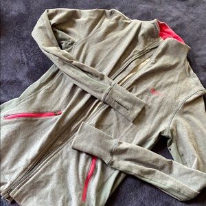 Nike Drifit Zippered Running Jacket